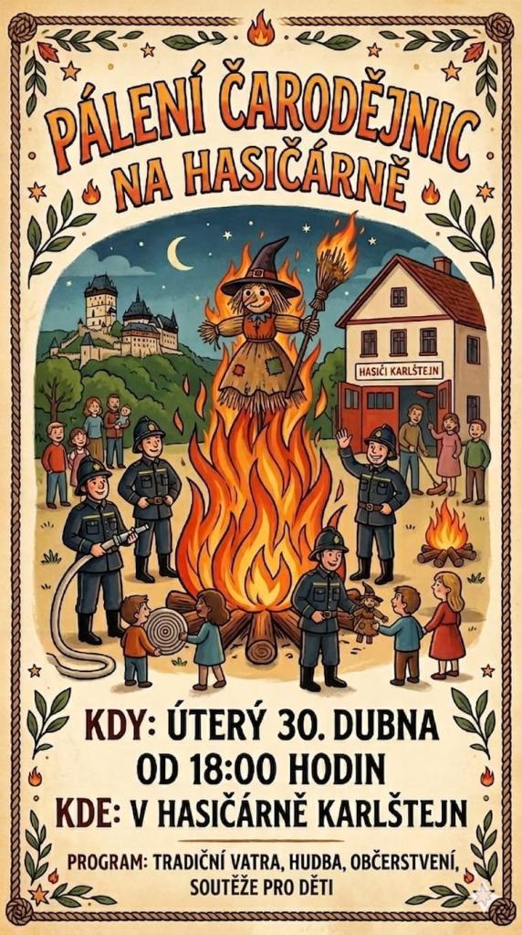 Pálení čarodějnic 2026&nbsp;- 30.4.